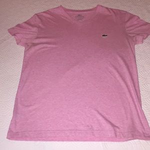 Men’s V neck Lacoste shirt